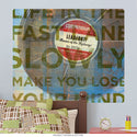 Lead Foot Movie Quote Wall Decal