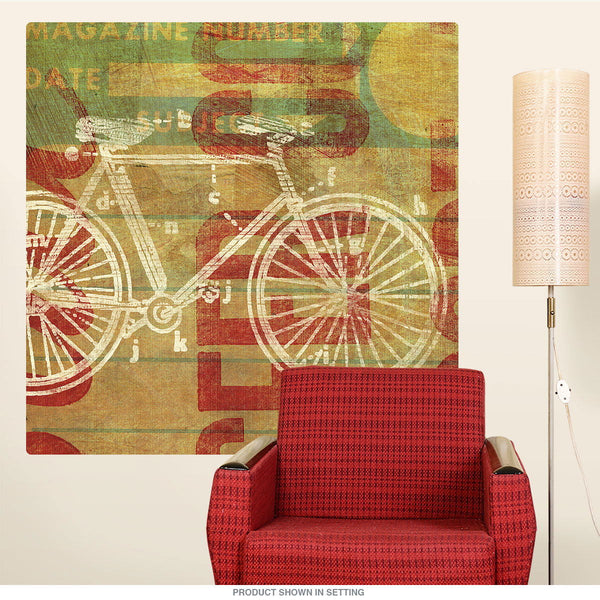Bicycle Cycles Per Second Wall Decal