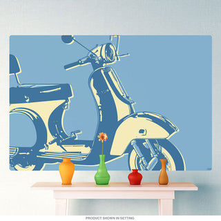 Motoretta Motor Scooter Wall Decal