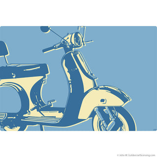 Motoretta Motor Scooter Wall Decal