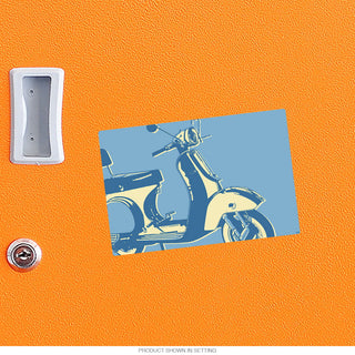 Motoretta Motor Scooter Vinyl Sticker