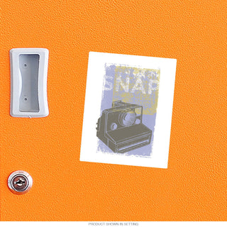 Snap Polaroid Camera Collage Vinyl Sticker