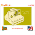 Lunastrella Instant Camera Vinyl Sticker