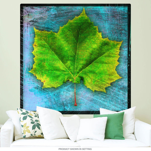 American Sycamore Tree Leaf Wall Decal