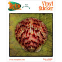 Scallop Beach Sea Shell Vinyl Sticker
