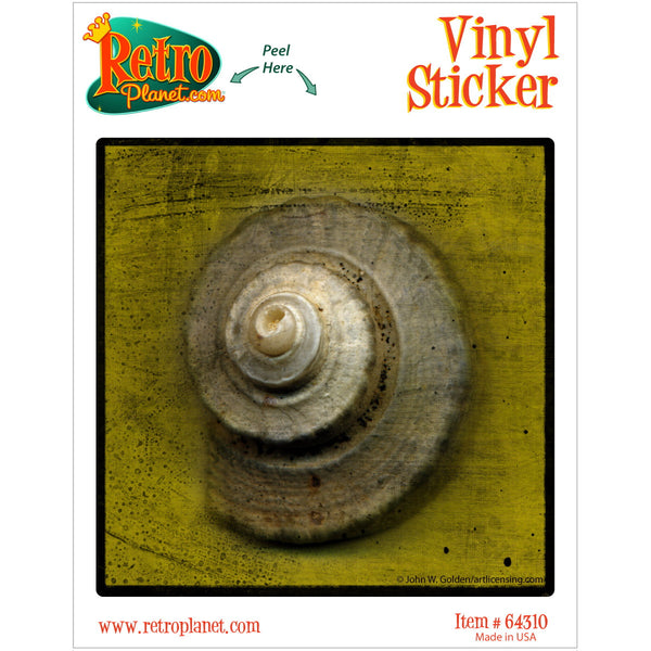 Whelk Crown Snail Shell Vinyl Sticker