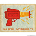 Rayvon Star VII Toy Gun Lunastrella Wall Decal