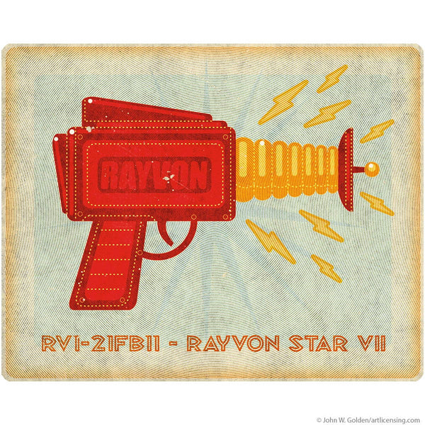 Rayvon Star VII Toy Gun Lunastrella Wall Decal