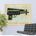 Blackstar Ray Gun Toy Lunastrella Wall Decal