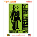 Robot X9 Toy Lunastrella Vinyl Sticker