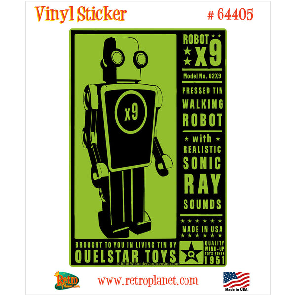 Robot X9 Toy Lunastrella Vinyl Sticker