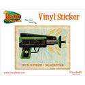 Blackstar Ray Gun Toy Lunastrella Vinyl Sticker