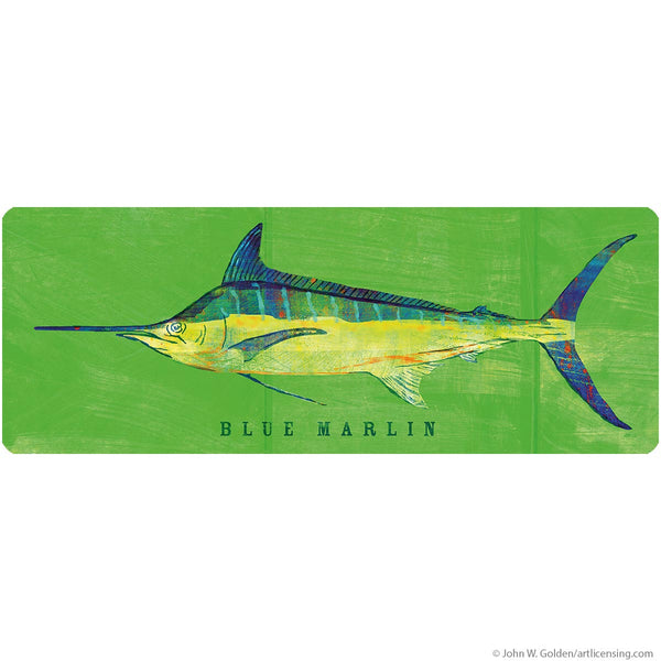 Blue Marlin Saltwater Fish Art Wall Decal