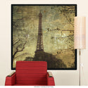 Eiffel Tower at a Distance Rovinato Wall Decal