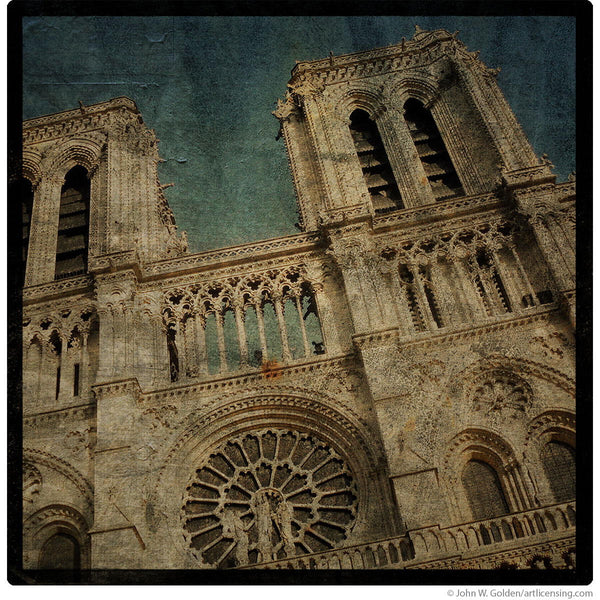 Notre Dame Cathedral Paris Rovinato Wall Decal