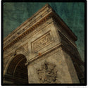 Arc de Triomphe Above Paris Rovinato Wall Decal