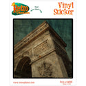 Arc de Triomphe Above Rovinato Vinyl Sticker