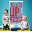 Clean Up Your Room Management Wall Decal