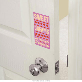 Sweet Dreams Pink Management Sticker