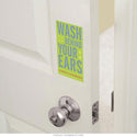 Wash Behind Your Ears Management Sticker