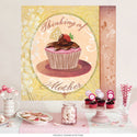 Cupcake Mothers Day Party Wall Decal