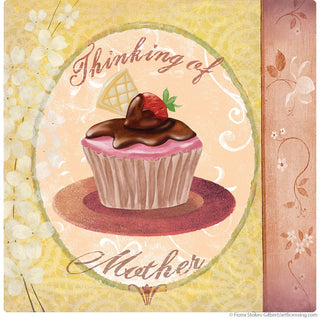 Cupcake Mothers Day Party Wall Decal