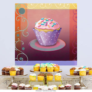 Tootie Fruitie Cupcake Artwork Wall Decal