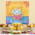 Celebrate Cupcake Artwork Wall Decal