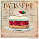 Patisserie Raspberry Tart French Bakery Wall Decal