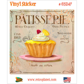 Patisserie Lemon Tart Vinyl Sticker