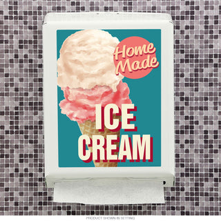 Home Made Ice Cream Paper Towel Dispenser