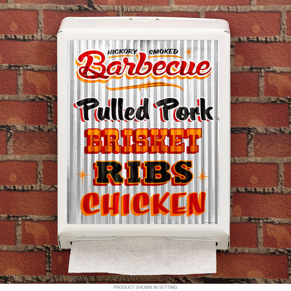 Barbecue Hickory Smoked Paper Towel Dispenser
