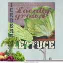 Lettuce Farm Fresh Artwork Wall Decal