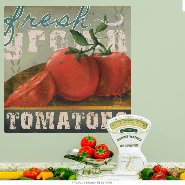 Tomatoes Farm Fresh Artwork Wall Decal