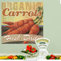 Carrots Farm Fresh Artwork Wall Decal