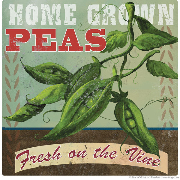 Peas Farm Fresh Artwork Wall Decal