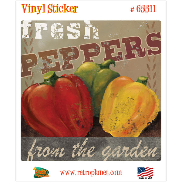 Peppers Farm Fresh Artwork Vinyl Sticker