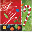 Season of Joy Christmas Candy Wall Decal