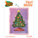 Christmas Tree Holiday Vinyl Sticker