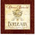 Bordeaux Wine Label Bar Wall Decal