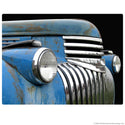 Chevy Grille Blue Truck Garage Wall Decal