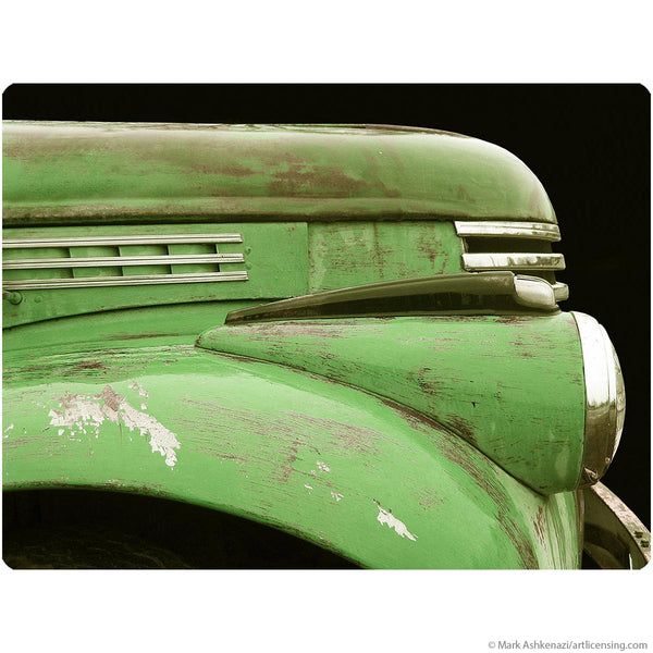 Chevy Streamline Green Truck Wall Decal