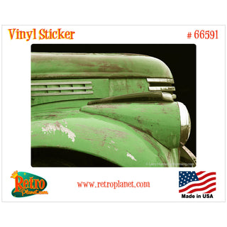 Chevy Streamline Green Truck Vinyl Sticker