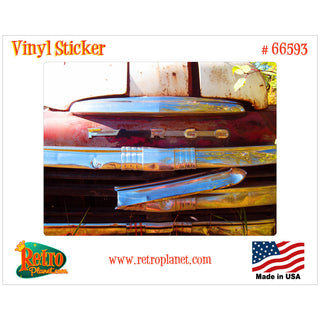 Fargo Grille Antique Truck Garage Vinyl Sticker