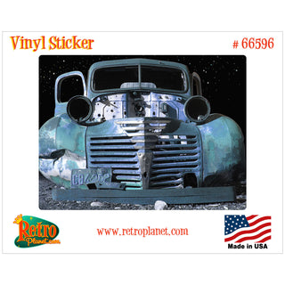 Moonlight Grille Truck Garage Vinyl Sticker