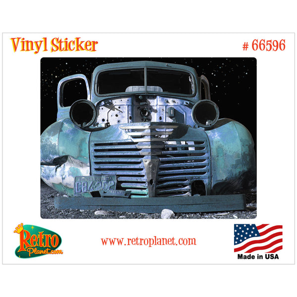 Moonlight Grille Truck Garage Vinyl Sticker