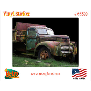 GMC Macs Trucking Antique Garage Vinyl Sticker
