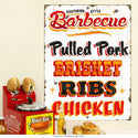 Southern Style Barbecue Food Wall Decal