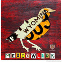 Meadowlark License Plate Style Wall Decal