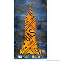 New York Empire State License Plate Style Wall Decal